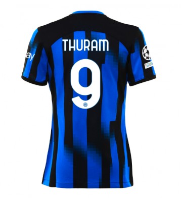 Inter Milan Marcus Thuram #9 Hemmatröja Dam 2023-24 Kortärmad
